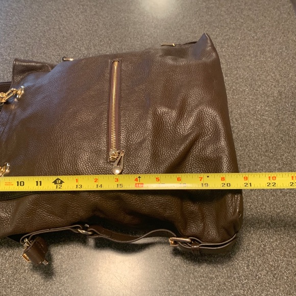 Kristen Bell for Erica Anenberg Shoulder Bag! Large Genuine Leather Bag! - Picture 12 of 16